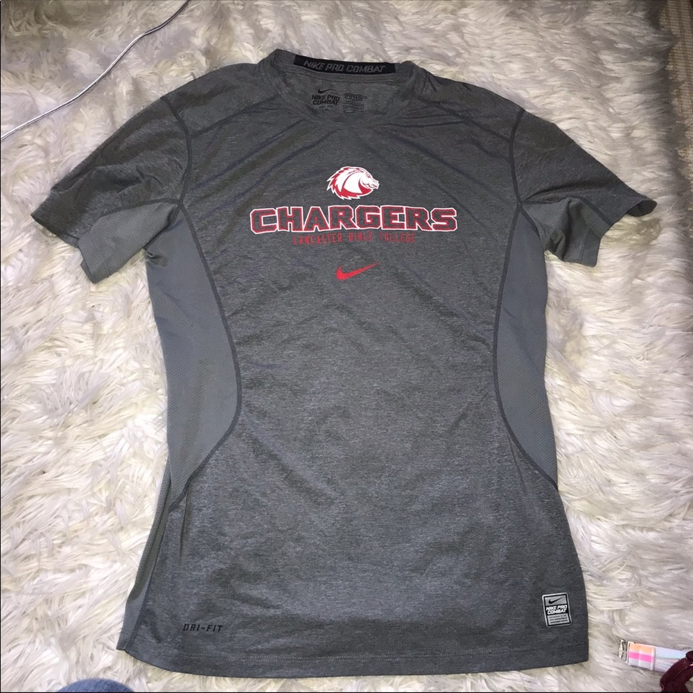 Lancaster Bible College Nike workout top